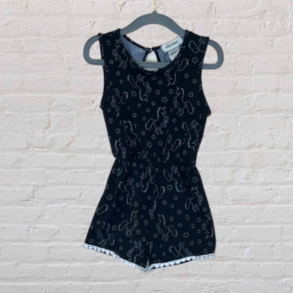 Shosho Stars & Unicorns Soft Romper​